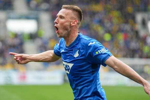 Soccer Bundesliga, Matchday 31, TSG Hoffenheim Borussia Dortmund on 26 04 2025 in Sinsheim PreZero Arena , Germany, Season 2024 2025 DFL REGULATIONS PROHIBIT ANY USE OF PHOTOGRAPHS AS IMAGE SEQUENCES AND OR QUASI VIDEO In Focus Pavel Kaderabek 3, TSG Sinsheim PreZero Arena Germany Copyright: xChristophxKinzingerx