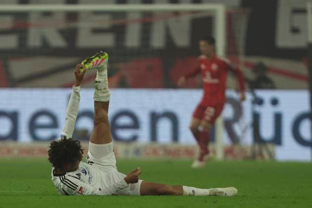 Janis Antiste 1 FC Nürnberg is injured on the ground during the 2 Bundesliga match between Fortuna Düsseldorf and 1 FC Nürnberg at Merkur Spiel Arena on April 26, 2025 in Düsseldorf, Germany Germany Photo by Oliver Kaelke DeFodi Images Janis Antiste 1 FC Nürnberg injured on the ground during the 2 Bundesliga match between Fortuna Düsseldorf and 1 FC Nürnberg at Merkur Spiel Arena on April 26, 2025 in Düsseldorf, Germany Photo by Oliver Kaelke DeFodi Images DFB DFL REGULATIONS PROHIBIT ANY USE OF PHOTOGRAPHS AS IMAGE SEQUENCES AND OR QUASI VIDEO Photo by Oliver Kaelke DeFodi Images
