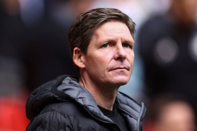 Aston Villa gegen Crystal Palace 26. April 2025, London FA Cup Halbfinale Aston Villa gegen Crystal Palace Crystal Palace Manager Oliver Glasner Foto Jacques Feeney Abseits London UK  Copyright: xJacquesxFeeneyx xOffsidexOffside
