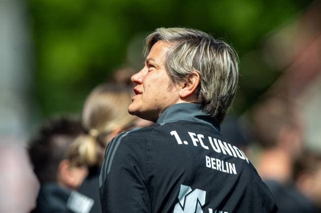 Soccer, Women, Season 2024 2025, 2 Bundesliga 23 Matchday , 1 FC Union Berlin Borussia Mönchengladbach, Managing Director Professional Soccer Women Jennifer Zietz 1 FC Union , 27 04 2025, Copyright: xSebastianxRäppold MatthiasxKochx
