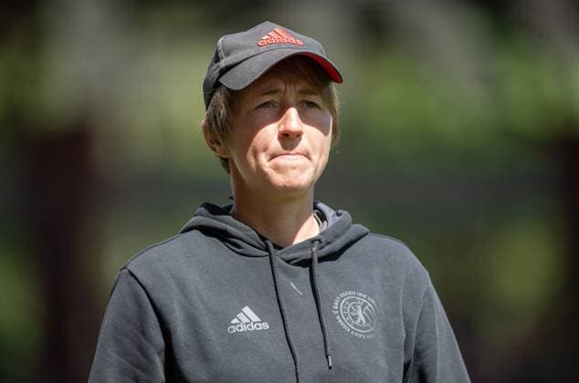 Soccer, Women, Season 2024 2025, 2 Bundesliga 23 Matchday , 1 FC Union Berlin Borussia Mönchengladbach, Coach Ailien Poese 1 FC Union , 27 04 2025, Copyright: xSebastianxRäppold MatthiasxKochx