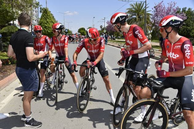 Presidential Cycling Tour of Turkiye 2025 Presidential Cycling Tour of Turkiye 2025 - 60 edizione - 1st stage Antalya - Antalya 132 km - 27 04 2025 - Lotto - photo Tommaso Pelagalli SprintCyclingAgency 2025 Antalya Turkey  Copyright: xTommasoxPelagalli xSprintcyclingagencyx