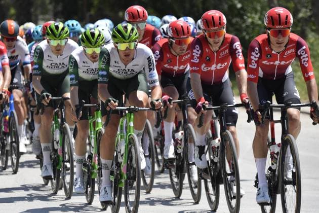 Presidential Cycling Tour of Turkiye 2025 Presidential Cycling Tour of Turkiye 2025 - 60 edizione - 1st stage Antalya - Antalya 132 km - 27 04 2025 - Lotto - Caja Rural - Seguros RGA -photo Tommaso Pelagalli SprintCyclingAgency 2025 Antalya Turkey  Copyright: xTommasoxPelagalli xSprintcyclingagencyx