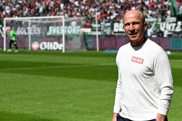 Trainer Gerhard Struber 1 FC Koeln looks on during the 2 Bundesliga match between Hannover 96 and 1 FC Köln at Heinz von Heiden Arena on April 27, 2025 in Hanover, Germany Photo by Ralf Treese DeFodi Images Trainer Gerhard Struber 1 FC Koeln looks on during the 2 Bundesliga match between Hannover 96 and 1 FC Köln at Heinz von Heiden Arena on April 27, 2025 in Hanover, Germany Photo by Ralf Treese DeFodi Images DFB DFL REGULATIONS PROHIBIT ANY USE OF PHOTOGRAPHS AS IMAGE SEQUENCES AND OR QUASI VIDEO Photo by Ralf Treese DeFodi Images