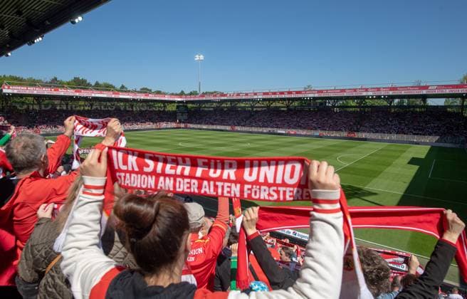 Soccer, Women, Season 2024 2025, 2 Bundesliga 23 Matchday , 1 FC Union Berlin Borussia Mönchengladbach, Overview, 27 04 2025, Copyright: xSebastianxRäppold MatthiasxKochx