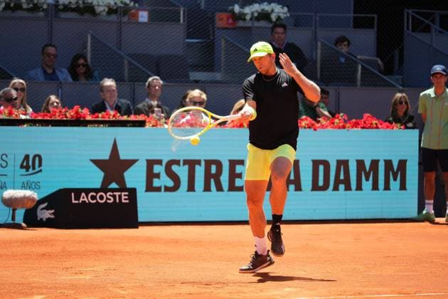 Tennis player Alexander Zverev vs Alejandro Davidovich Fokina during the Madrid 2025 Masters Series in Madrid on Saturday 26 April 2025. Cordon Press 