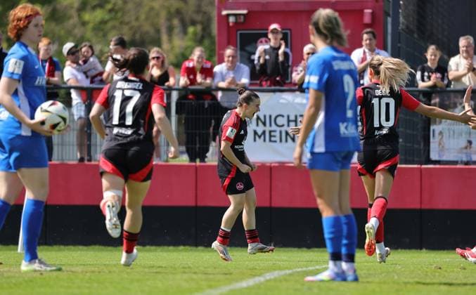 Football, Women, 2nd BL, 1. FC Nürnberg - SV Meppen