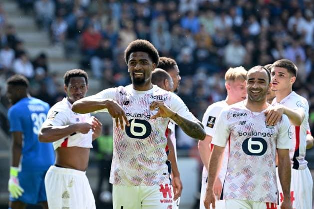 Angers SCO v LOSC Lille - Ligue 1 McDonald s 2024 2025 04 Alexsandro-Victor DE SOUZA RIBEIRO (losc) during the Ligue 1 McDonald s match between Angers and Lille at Stade Raymond Kopa on April 27, 2025 in Angers, France. Angers France  Copyright: xFEPx 776313174