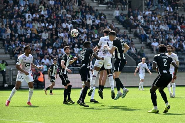 Angers SCO v LOSC Lille - Ligue 1 McDonald s 2024 2025 04 Alexsandro-Victor DE SOUZA RIBEIRO (losc) during the Ligue 1 McDonald s match between Angers and Lille at Stade Raymond Kopa on April 27, 2025 in Angers, France. Angers France  Copyright: xFEPx 776313174