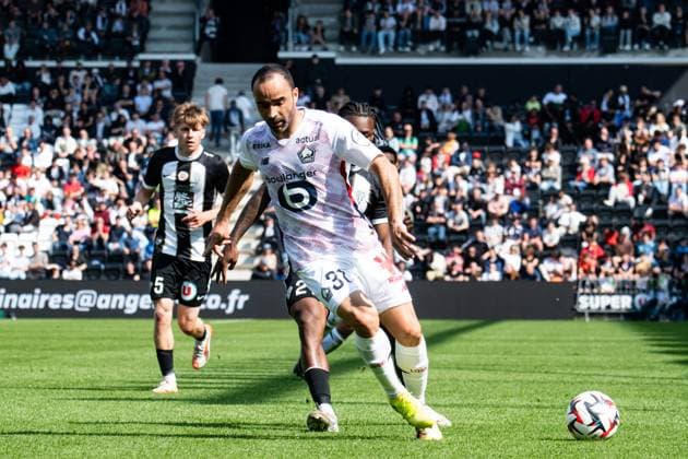 FOOTBALL : SCO Angers vs Lille OSC - Ligue 1 - JournÃ e 31 - 27 04 2025 Ismaily (Lille OSC) AngersFrance  Copyright: xBaptistexAutissierx