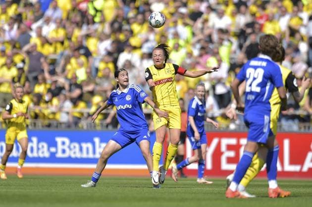 Football, Women, Westfalenliga, Borussia Dortmund - FC Schalke 04