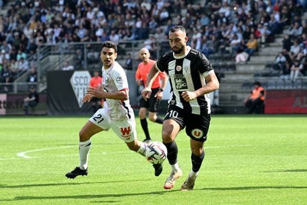 Angers SCO v LOSC Lille - Ligue 1 McDonald s 2024 2025 10 Himad ABDELLI (sco) during the Ligue 1 McDonald s match between Angers and Lille at Stade Raymond Kopa on April 27, 2025 in Angers, France. Angers France  Copyright: xFEPx 776313174