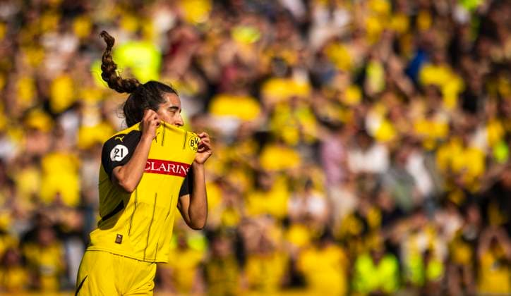 Dortmund, Germany 27th Apr 2025 MARAH A TAYEH BVB Borussia Dortmund BVB Women I FC Schalke 04 27 04 2025