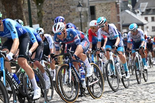 27-04-2025 Liege - Bastogne - Liege; 2025, Soudal - Quick Step; Stavelot; 