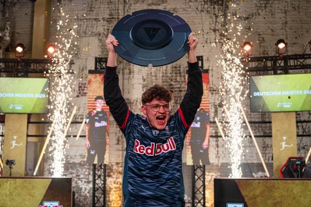 VBL Grand Final by WOW, 27 04 2025 Levy Finn Rieck RBLZ levyfinn , RB Leipzig wins the Grand Final VBL Grand Final by WOW, 27 04 2025,Cologne,Germany Copyright: xBEAUTIFULxSPORTS Henrichsx