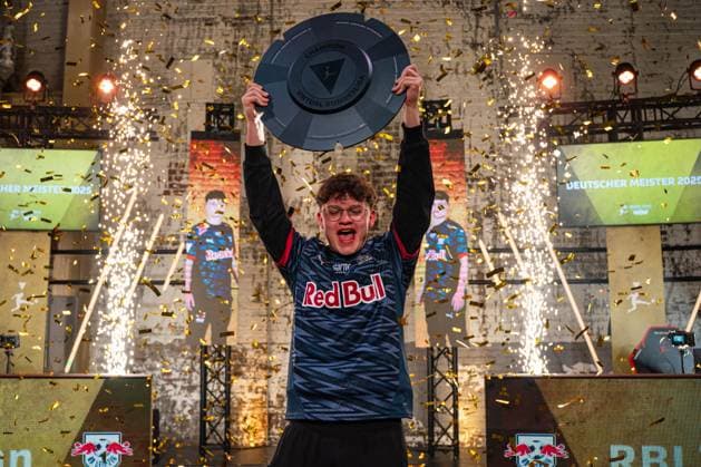 VBL Grand Final by WOW, 27 04 2025 Levy Finn Rieck RBLZ levyfinn , RB Leipzig wins the Grand Final VBL Grand Final by WOW, 27 04 2025,Cologne,Germany Copyright: xBEAUTIFULxSPORTS Henrichsx