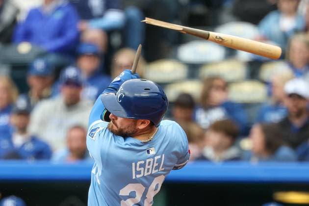 Baseball, MLB, Kansas City Royals - Houston Astros