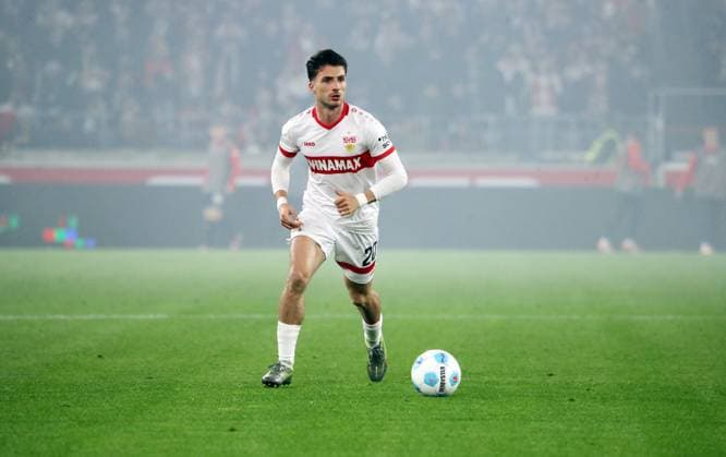 25 04 25 VfB Stuttgart 1 FC Heidenheim Germany, Stuttgart, 25 04 2025, Football, Bundesliga, VfB Stuttgart 1 FC Heidenheim Leonidas Stergiou VfB Stuttgart