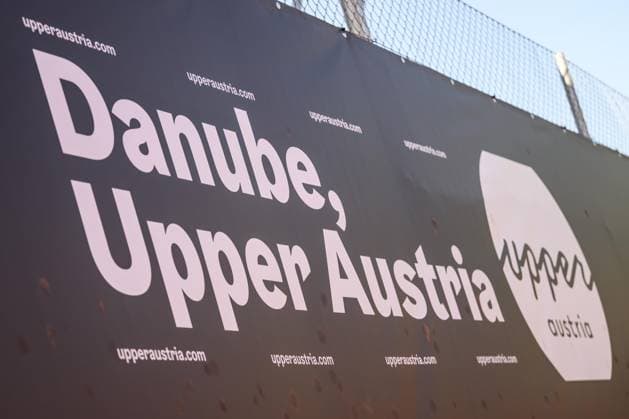 TENNIS - ATP, Tennis Herren DANUBE Upper Austria Open MAUTHAUSEN,AUSTRIA,29.APR.25 - TENNIS - ATP Challenger Tour, DANUBE Upper Austria Open. Image shows the ogo of the tennis tournament.  GEPAxpictures xChristianxMoser