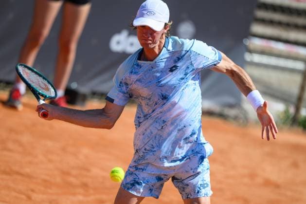 TENNIS - ATP, Tennis Herren DANUBE Upper Austria Open MAUTHAUSEN,AUSTRIA,29.APR.25 - TENNIS - ATP Challenger Tour, DANUBE Upper Austria Open. Image shows Lukas Neumayer (AUT).  GEPAxpictures xChristianxMoser