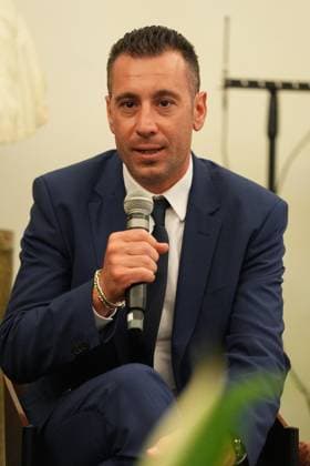 Vincenzo Nibali during the Presentation of the Grand Arrival of Giro d Italia 108 in Rome, Italy - Tuesday April 29, 2025 - cycling ( Photo by Alfredo Falcone LaPresse )  Copyright: xAlfredoxFalcone LaPressex