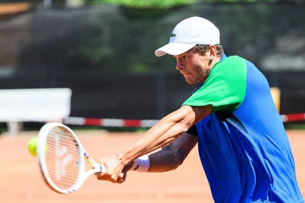 TENNIS - ATP, Tennis Herren DANUBE Upper Austria Open MAUTHAUSEN,AUSTRIA,29.APR.25 - TENNIS - ATP Challenger Tour, DANUBE Upper Austria Open. Image shows Alexander Blockx (BEL).  GEPAxpictures xChristianxMoser