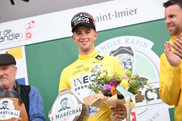29-04-2025 Tour De Romandie; Tappa Prologo Saint Imier; 2025, Ineos Grenadiers; Watson, Samuel; Saint Imier; 