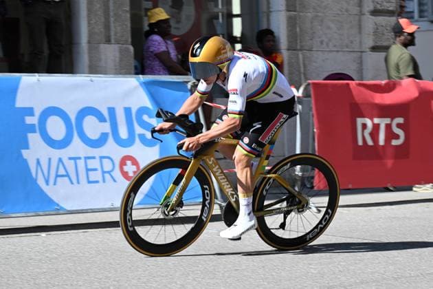 29-04-2025 Tour De Romandie; Tappa Prologo Saint Imier; 2025, Soudal - Quick Step; Evenepoel, Remco; Saint Imier; 