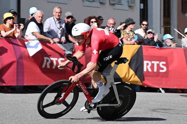 29-04-2025 Tour De Romandie; Tappa Prologo Saint Imier; 2025, Groupama - Fdj; Kung, Stefan; Saint Imier; 