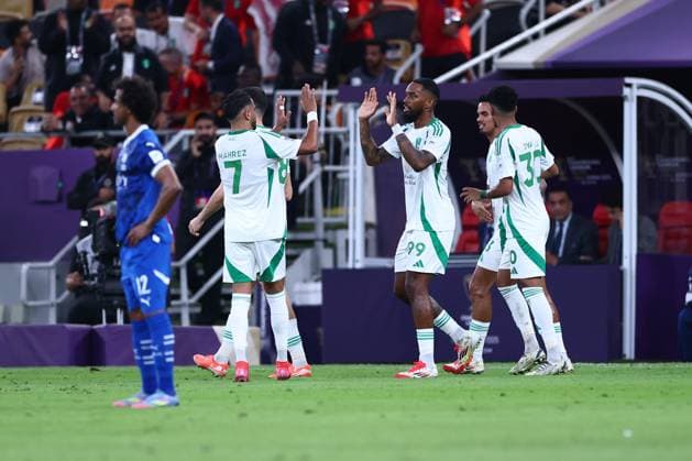 Al-Hilal FC vs Al-Ahli FC - AFC Champions League Elite Semi Finals JEDDAH, SAUDI ARABIA - April 29: Ivan Toney of Team AL-Ahli celebrates scoring their second goal during the AFC Champions League Elite Semi Finals match between Al-Hilal FC and Al-Ahli FC FC at King Abdullah Sports City Stadium on April 29, 2025 in Jeddah, Saudi Arabia. Jeddah Saudi Arabia Copyright: xAbdullahxAhmedx