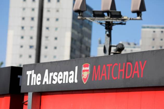 April 29, 2025, London, United Kingdom: View outside the Emirates stadium a few hours before the UEFA 2024 25 Semi-Final first leg game between ARSENAL and PARIS SAINT GERMAIN London United Kingdom - ZUMAc179 20250429_zep_c179_030 Copyright: xMickaelxChavetx
