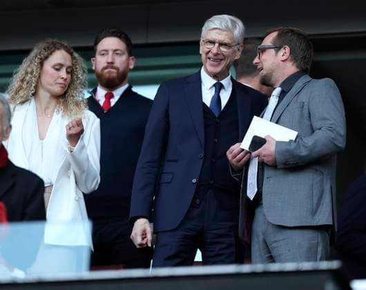 Arsenal FC v Paris Saint-Germain - UEFA Champions League 2024 25 Semi Final First Leg Arsene Wenger in the stand before the UEFA Champions League 2024 25 Semi Final First Leg match between Arsenal FC and Paris Saint-Germain at Emirates Stadium on April 29, 2025 in London, England. London Emirates Stadium England United Kingdom Copyright: xNigelxFrench Sportsphoto APLx 14126041