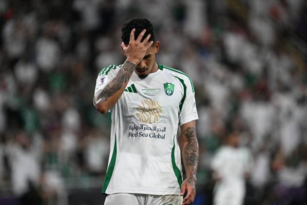 Al Ahli vs Al hilal - AFC Champions League Elite 2025 JEDDAH, SAUDI ARABIA - APRIL 29: Galeno of Al Ahli during the AFC Champions League Elite match betweenc al ahli saudi fc vs al hilal saudi at alinma bank stadium at king abdullah sports city.