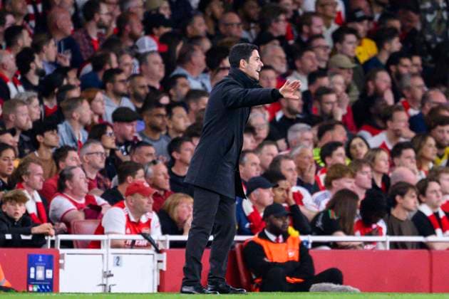 Arsenal FC v Paris Saint-Germain - UEFA Champions League 2024 25 Semi-Finals First Leg LONDON, ENGLAND - APRIL 29: Arsenal FC Head Coach Mikel Arteta during the UEFA Champions League 2024 25 Semi Final First Leg match between Arsenal FC and Paris Saint-Germain at Arsenal Stadium on April 29, 2025 in London, England. (Photo by Richard Callis Sports Press Photo) LondonUnited Kingdom  Copyright: xRichardxCallisx