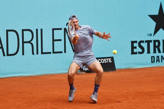 Tommy Paul (USA), APRIL 29, 2025 - Tennis : Tommy Paul during singles round of 32 match against Karen Kachanov on the ATP, Tennis Herren tour Masters 1000 tournaments Mutua Madrid Open tennis tournament at the Caja Magica in Madrid, Spain. Noxthirdxpartyxsales  (289067899)