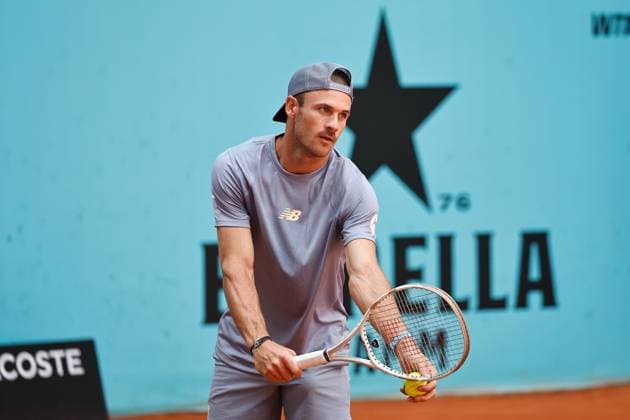 Tommy Paul (USA), APRIL 29, 2025 - Tennis : Tommy Paul during singles round of 32 match against Karen Kachanov on the ATP, Tennis Herren tour Masters 1000 tournaments Mutua Madrid Open tennis tournament at the Caja Magica in Madrid, Spain. Noxthirdxpartyxsales  (289067902)