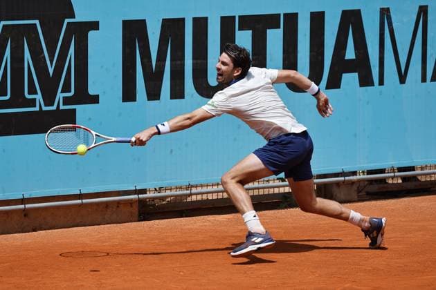 Cameron Norrie (GBR), APRIL 29, 2025 - Tennis : Cameron Norrie during singles round of 32 match against Gabriel Diallo on the ATP, Tennis Herren tour Masters 1000 tournaments Mutua Madrid Open tennis tournament at the Caja Magica in Madrid, Spain. Noxthirdxpartyxsales  (289068953)