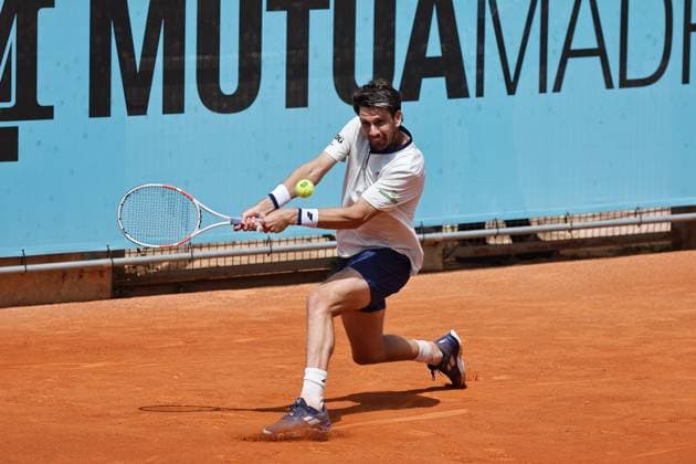 Cameron Norrie (GBR), APRIL 29, 2025 - Tennis : Cameron Norrie during singles round of 32 match against Gabriel Diallo on the ATP, Tennis Herren tour Masters 1000 tournaments Mutua Madrid Open tennis tournament at the Caja Magica in Madrid, Spain. Noxthirdxpartyxsales  (289068957)