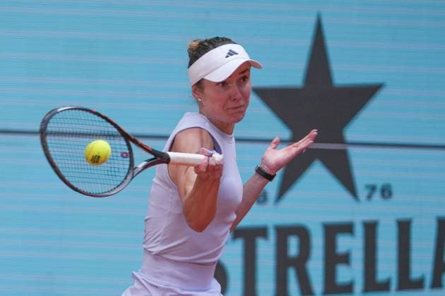 TENNIS - MUTUA MADRID OPEN 2025 Elina Svitolina of Ukraine during the Mutua Madrid Open 2025, ATP, Tennis Herren Masters 1000 and WTA, Tennis Damen 1000, tennis tournament on 29 April 2025 at Caja Magica in Madrid, Spain - Photo Laurent Lairys PSNEWZ MadridSpain  Copyright: xLaurentxLairysx