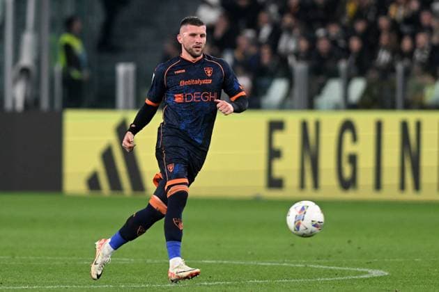 ANTE REBIC, Serie A 2024-25, Juventus-Lecce 2-1, azione, action, single shot SERIE A 2024-25 JUVENTUS-LECCE 2-1