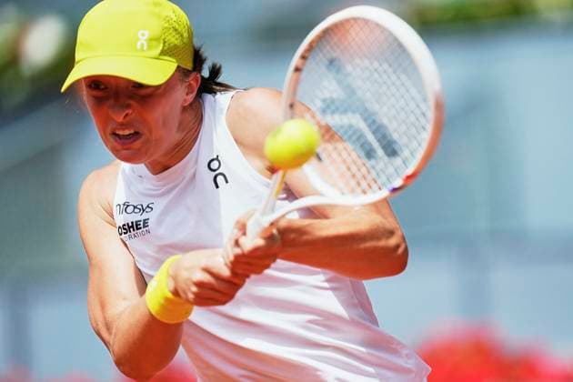 Tennis, WTA tournament in Madrid