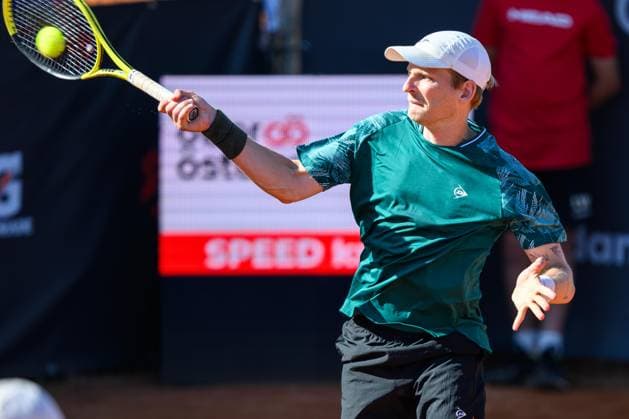 TENNIS - ATP, Tennis Herren DANUBE Upper Austria Open MAUTHAUSEN,AUSTRIA,30.APR.25 - TENNIS - ATP Challenger Tour, DANUBE Upper Austria Open. Image shows David Pichler (AUT).  GEPAxpictures xChristianxMoser