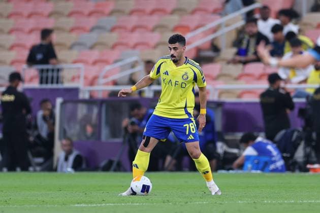 Al-Nassr FC vs Kawasaki Frontale - AFC Champions League Elite Semi Finals JEDDAH, SAUDI ARABIA - April 30: Ali Lajami of Team Al-Nassr FC during the AFC Champions League Elite Semi Finals match between Al-Nassr FC and Kawasaki Frontale at King Abdullah Sports City Stadium on April 30, 2025 in Jeddah, Saudi Arabia. Jeddah Saudi Arabia Copyright: xAbdullahxAhmedx