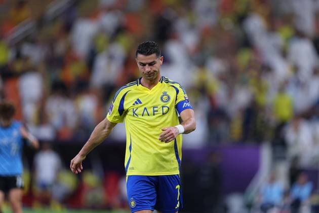 Al-Nassr FC vs Kawasaki Frontale - AFC Champions League Elite Semi Finals JEDDAH, SAUDI ARABIA - April 30: Cristiano Ronaldo of Team Al-Nassr FC during the AFC Champions League Elite Semi Finals match between Al-Nassr FC and Kawasaki Frontale at King Abdullah Sports City Stadium on April 30, 2025 in Jeddah, Saudi Arabia. Jeddah Saudi Arabia Copyright: xAbdullahxAhmedx
