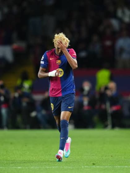 Barcelona, Spain, Season 2024 2025, UEFA Champions League, Semi-finals, first leg, FC Barcelona, Barca v FC Inter de Milan, Lluis Companys Stadium, 30 April 2025 Copyright: xBaguxBlancox xPressinphotox