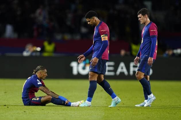 Barcelona, Spain, Season 2024 2025, UEFA Champions League, Semi-finals, first leg, FC Barcelona, Barca v FC Inter de Milan, Lluis Companys Stadium, 30 April 2025 Copyright: xBaguxBlancox xPressinphotox