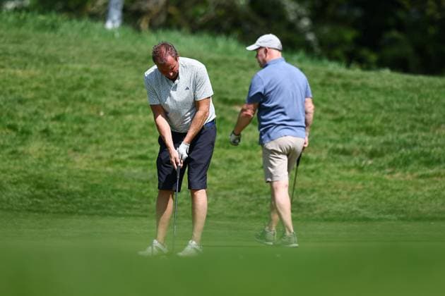 QPR Golf Day @ London Shire GC Queens Park Rangers Golf Day, Football, The Shire Golf Club, London, UK - 30 Apr 2025 EDITORIAL USE ONLY No use with unauthorised audio, video, data, fixture lists, club league logos or live services. Online in-match use limited to 120 images, no video emulation. No use in betting, games or single club league player publications. Copyright: xMichaelxZemanek Shutterstockx 15275547il