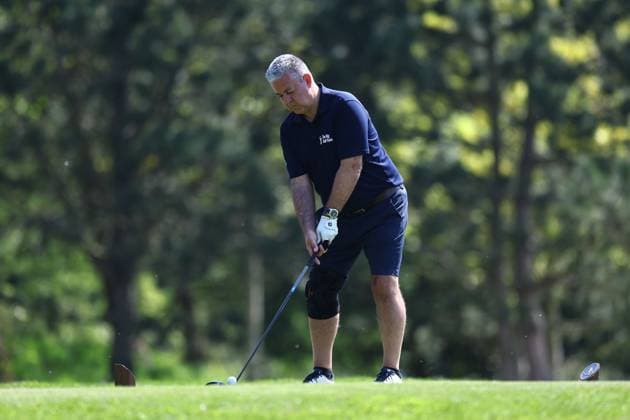 QPR Golf Day @ London Shire GC Queens Park Rangers Golf Day, Football, The Shire Golf Club, London, UK - 30 Apr 2025 EDITORIAL USE ONLY No use with unauthorised audio, video, data, fixture lists, club league logos or live services. Online in-match use limited to 120 images, no video emulation. No use in betting, games or single club league player publications. Copyright: xMichaelxZemanek Shutterstockx 15275547jd