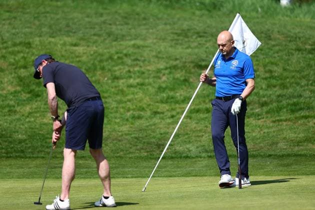 QPR Golf Day @ London Shire GC Queens Park Rangers Golf Day, Football, The Shire Golf Club, London, UK - 30 Apr 2025 EDITORIAL USE ONLY No use with unauthorised audio, video, data, fixture lists, club league logos or live services. Online in-match use limited to 120 images, no video emulation. No use in betting, games or single club league player publications. Copyright: xMichaelxZemanek Shutterstockx 15275547lo