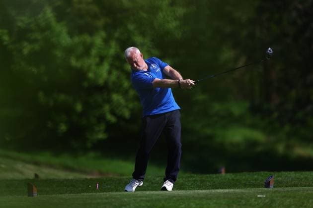 QPR Golf Day @ London Shire GC Queens Park Rangers Golf Day, Football, The Shire Golf Club, London, UK - 30 Apr 2025 EDITORIAL USE ONLY No use with unauthorised audio, video, data, fixture lists, club league logos or live services. Online in-match use limited to 120 images, no video emulation. No use in betting, games or single club league player publications.  Copyright: xMichaelxZemanek Shutterstockx 15275547nw